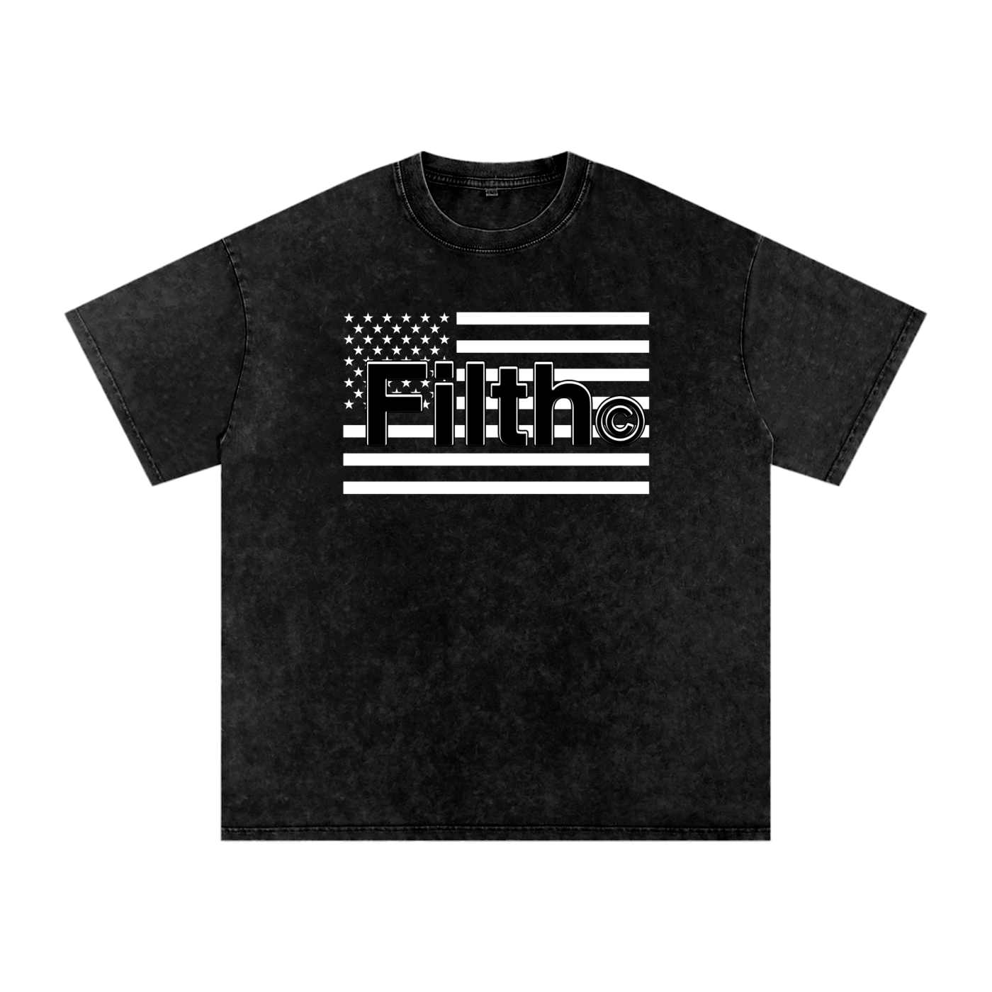 FILTH.LAND - Oversized 100% Cotton USA T-Shirt