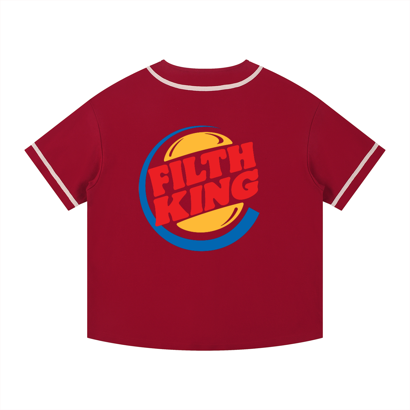 HAVE IT YOUR WAY. (Piped Button-Up Jersey)