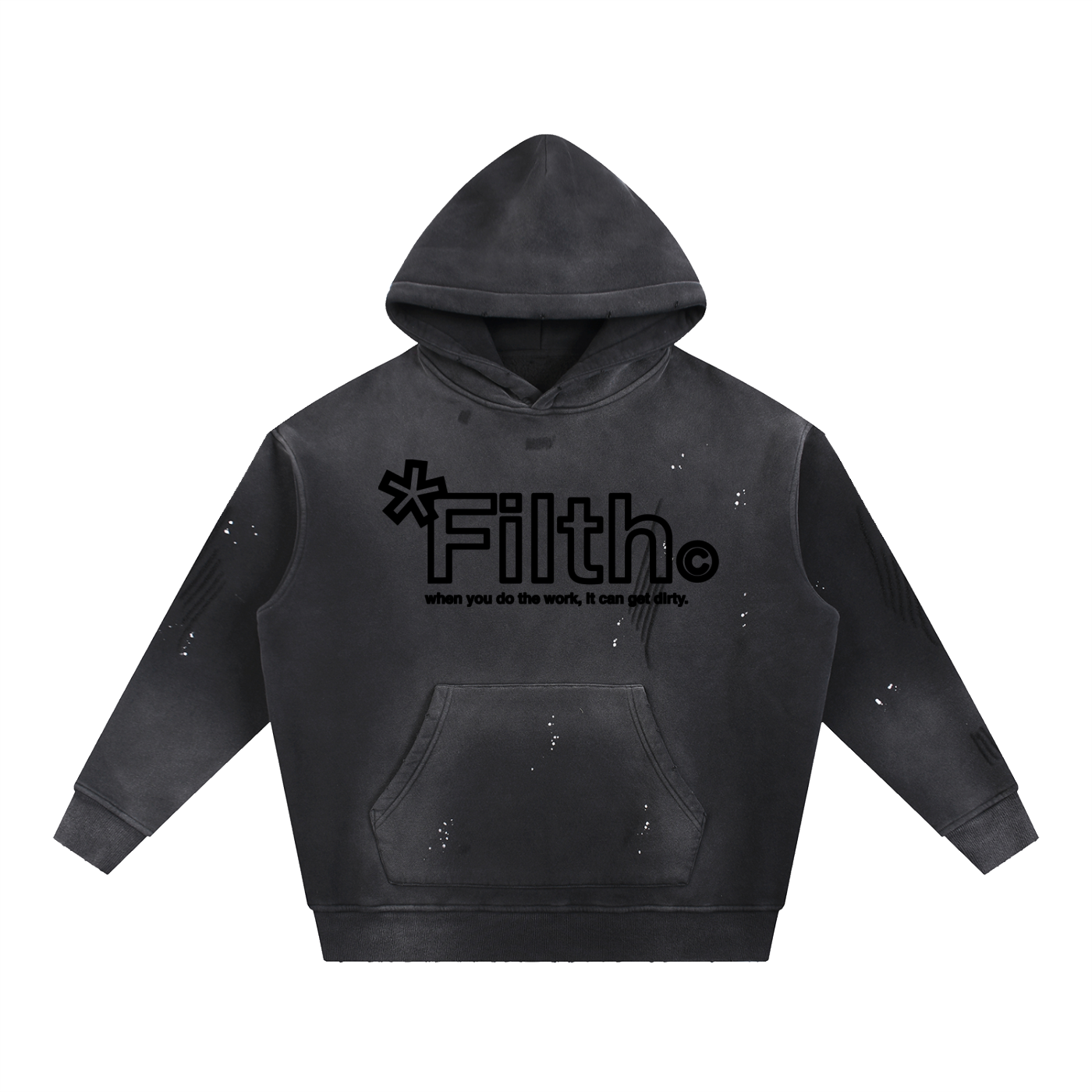 OG FILTH (Vintage Washed Unisex Fleece Hoodie)