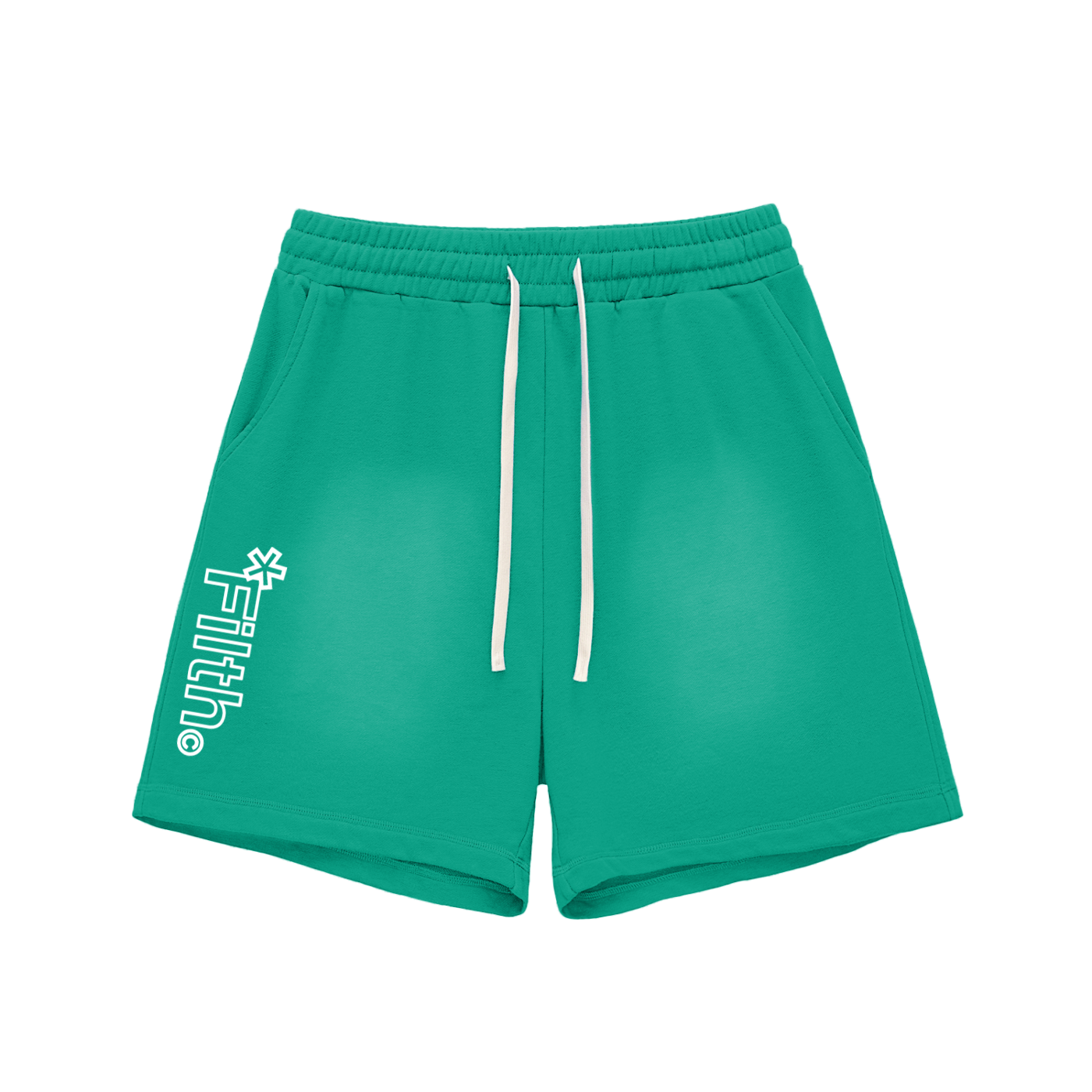 DAYSOFF. LIGHT WORK. (Sun Fade Raw Edge Cotton Shorts)