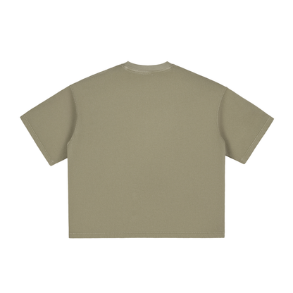 HARD WORK (Vintage Washed Boxy T-Shirt)