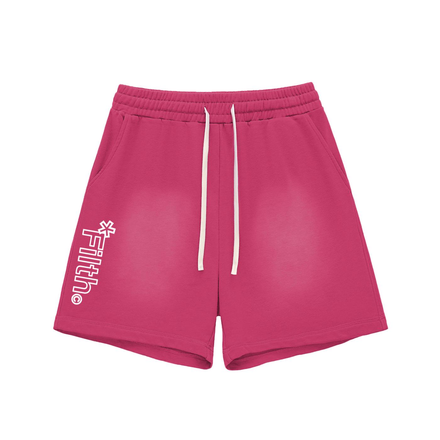 DAYSOFF. LIGHT WORK. (Sun Fade Raw Edge Cotton Shorts)