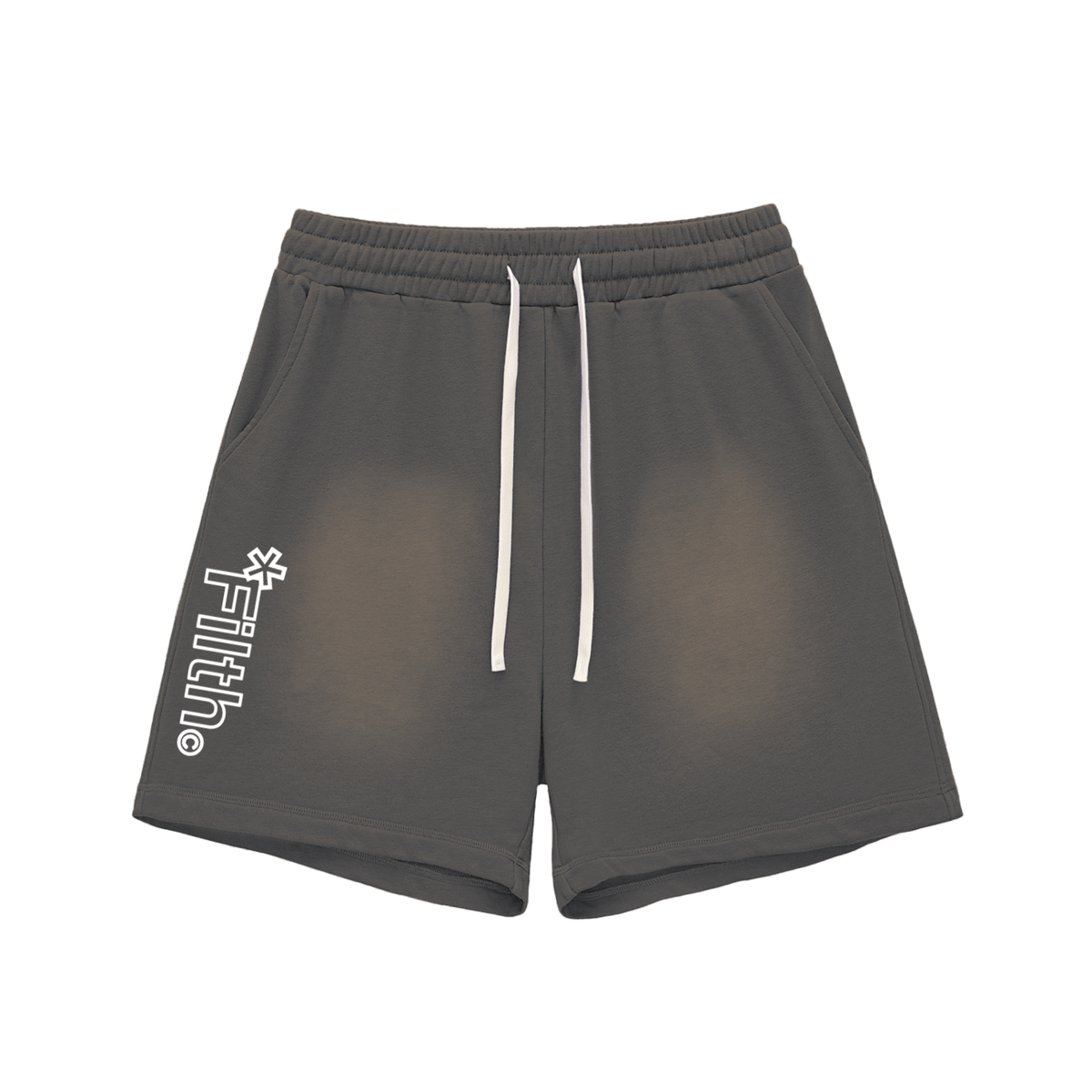 DAYSOFF. LIGHT WORK. (Sun Fade Raw Edge Cotton Shorts)